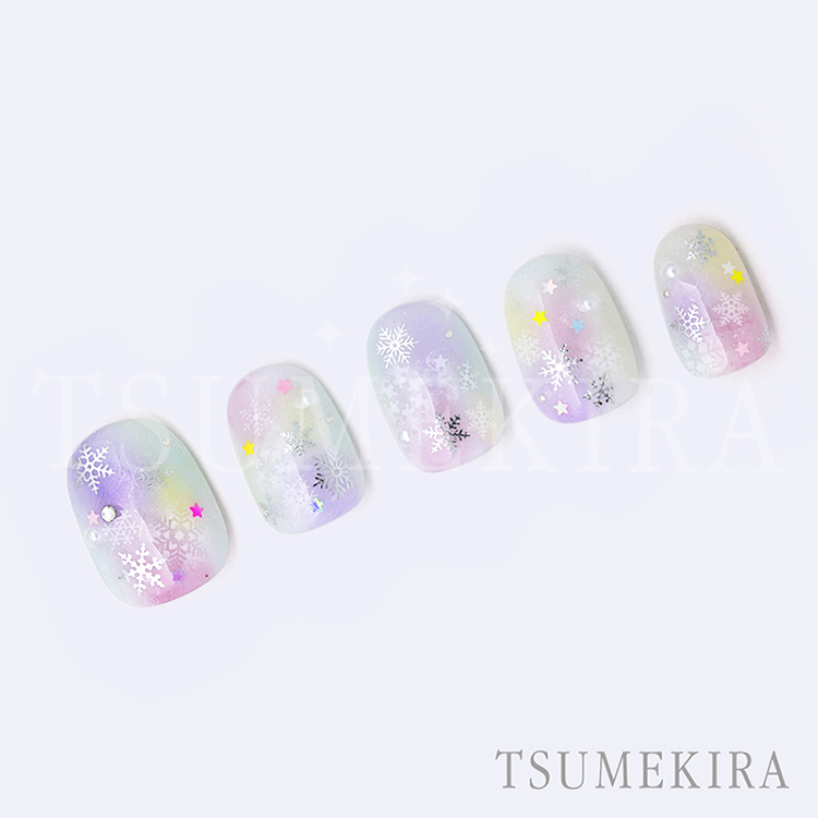 TSUMEKIRA SG-YUK-014 Standard Snow シルバー(ジェル専用)