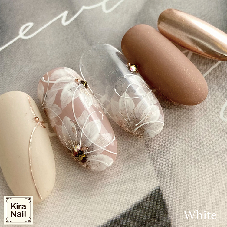 KiraNail mi-miプロデュース ジェル Whip series ホワイト