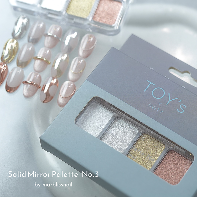 TOY’s × INITY ソリッドミラーパレット ナンバー3 by marblissnail