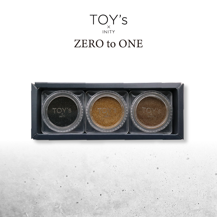 TOY’s × INITY ゼロトゥワン 3色セット