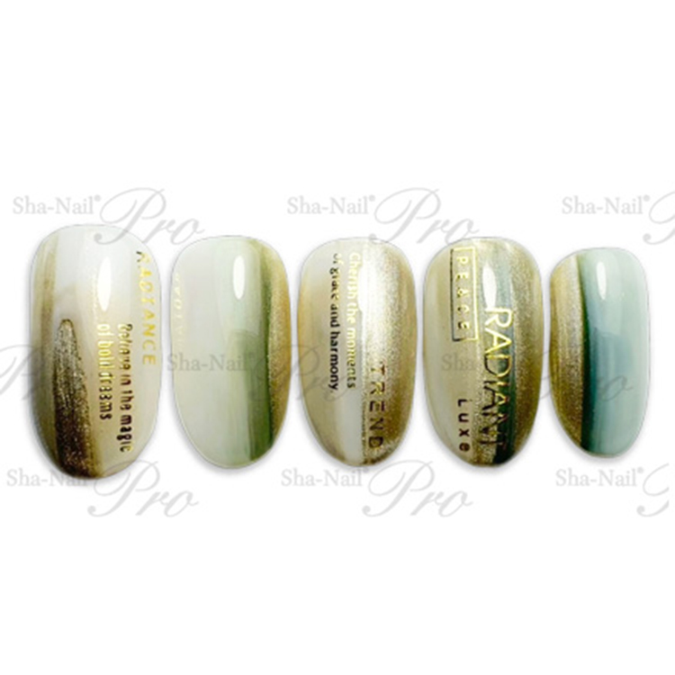 Sha-Nail Plus AYAKO-PFB01 Font Box -Gold- / プラス フォントボックス ゴールド