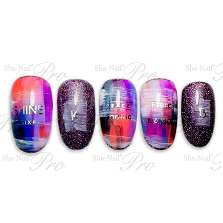 Sha-Nail Plus AYAKO-PFB02 Font Box -Silver- / プラス フォントボックス シルバー