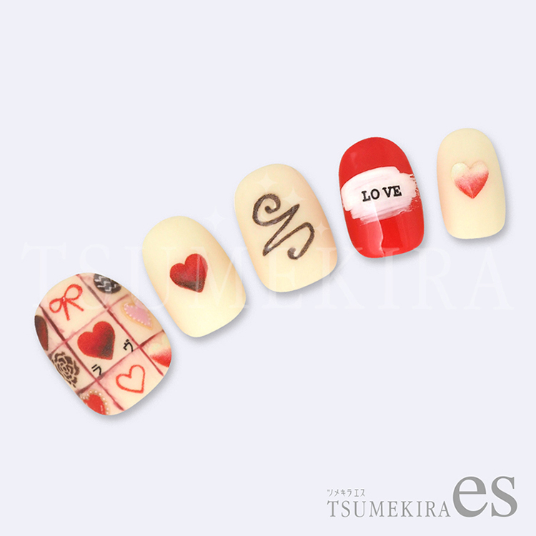 TSUMEKIRA ES-URA-012 es うらなかりかプロデュース Oh, my Valentine!