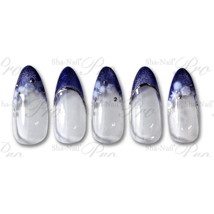 Sha-Nail Plus RUMI-PFGW01 French Gradation Snow -White- / フレンチグラデーションスノー ホワイト
