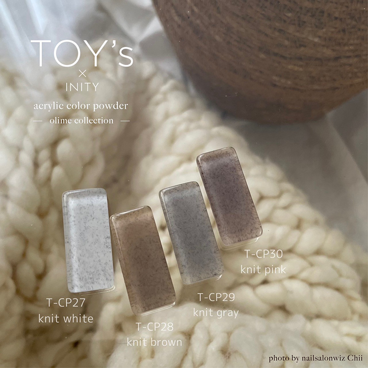 TOY’s × INITY アクリルカラーパウダー オリーミーコレクション CP25 デニム