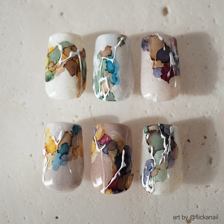 flicka nail arts インク ハーベストシリーズ h006 フィグ