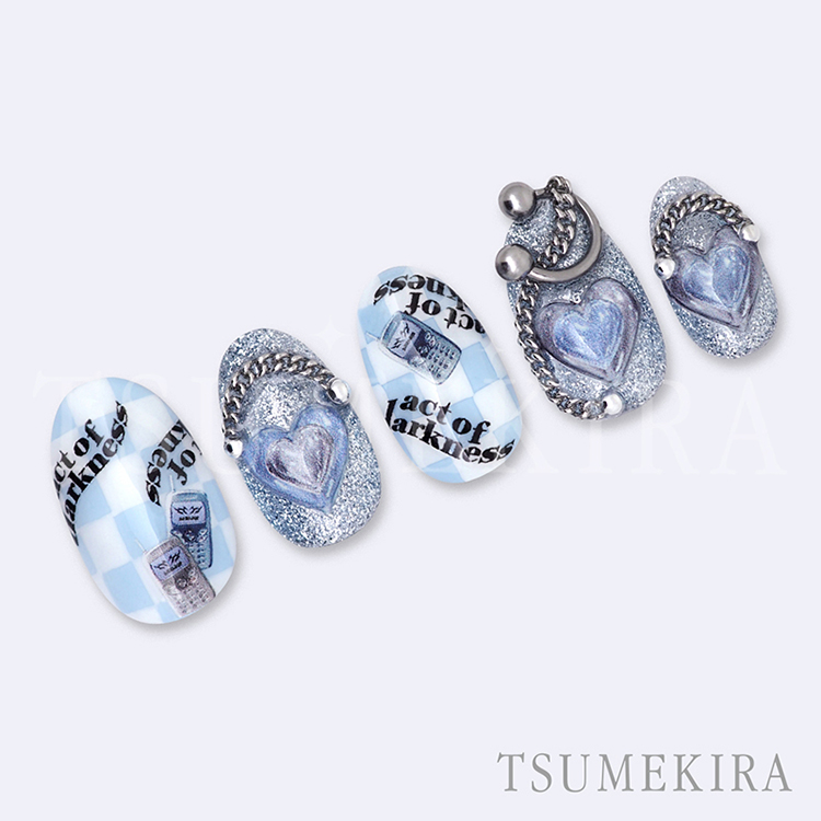 TSUMEKIRA NN-KAI-012 KAI produce Lady parts blue