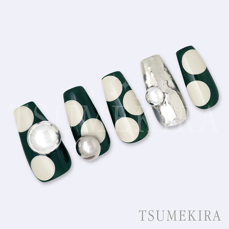 TSUMEKIRA NN-MGN-007 MEGU NAIL プロデュース MEGUドット BEIGE