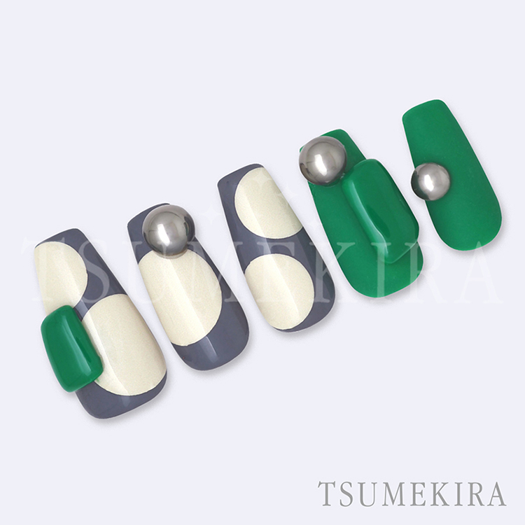 TSUMEKIRA NN-MGN-007 MEGU NAIL プロデュース MEGUドット BEIGE