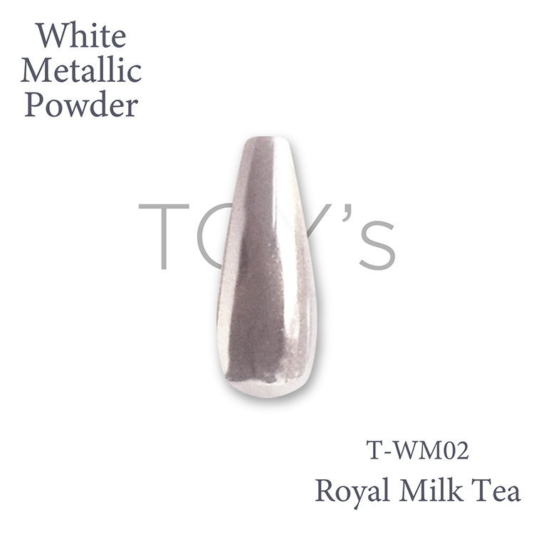 TOY’s × INITY ホワイトメタリックパウダー T-WM02 ロイヤルミルクティ