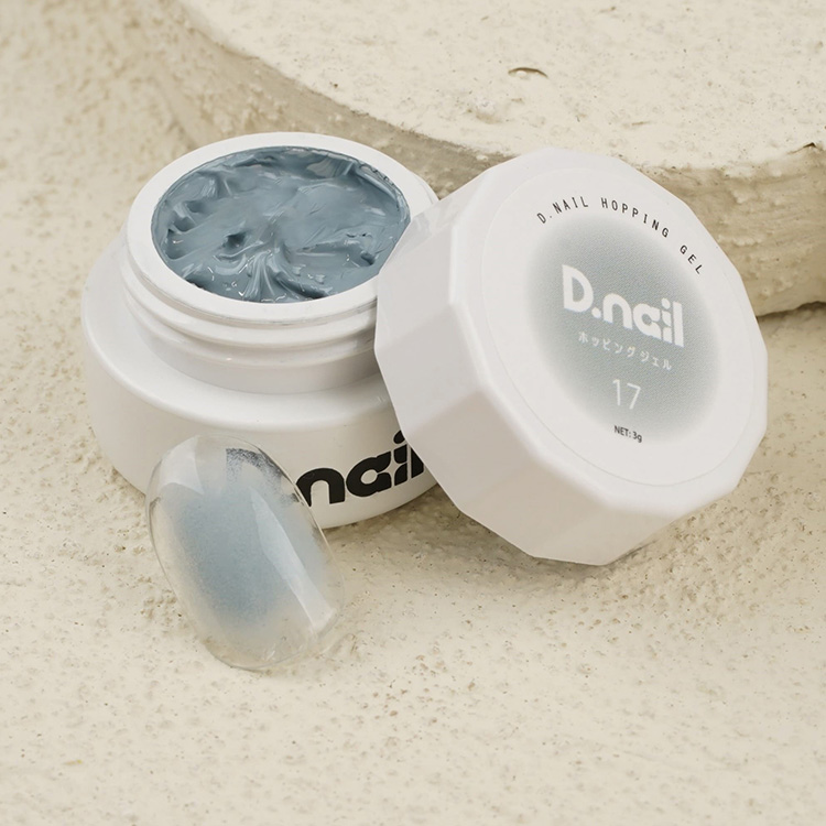 D.nail ホッピングジェル 17 シャドウブルー