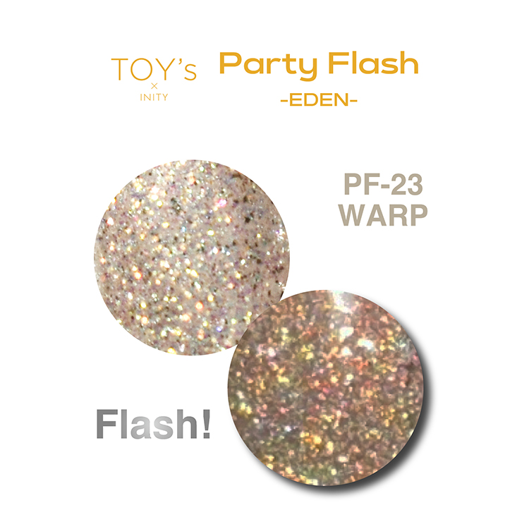 TOY’s × INITY パーティーフラッシュ エデン T-PF23 ワープ