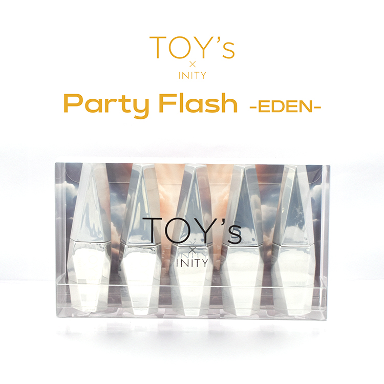 TOY’s × INITY パーティーフラッシュ エデン 5色セット