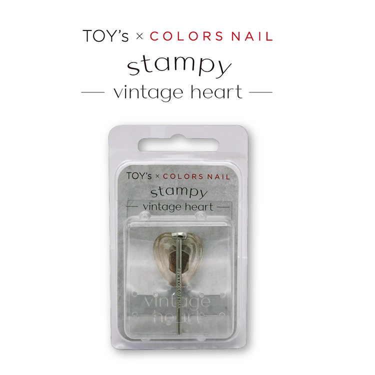 TOY’s × INITY TOY’s x COLORS NAIL スタンピー ビンテージハート