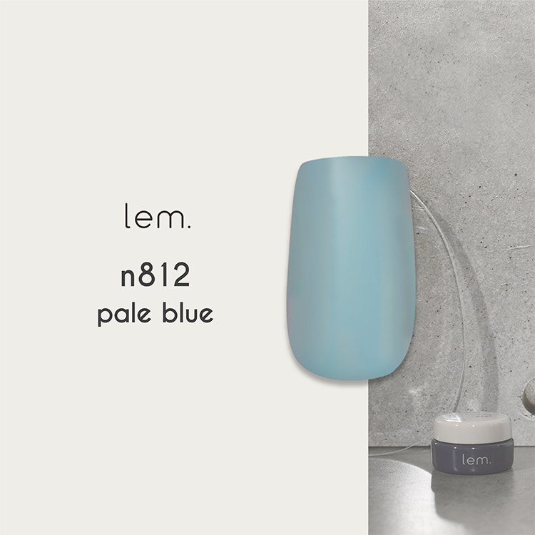 lem. カラージェル n812 ペールブルー
