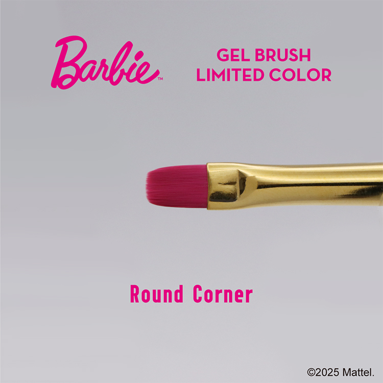 Barbie ジェルブラシ RC ラウンドコーナー リミテッドカラー