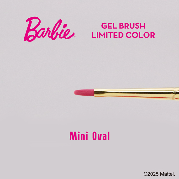 Barbie ジェルブラシ MO ミニオーバル リミテッドカラー