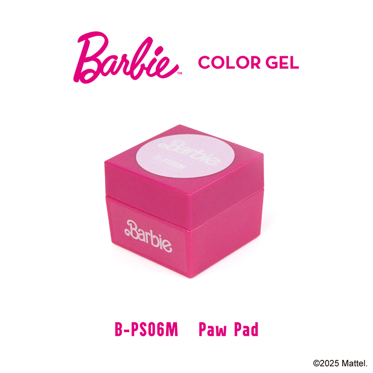 Barbie カラージェル PS06M ポーパッド