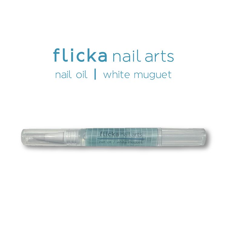 flicka nail arts ネイルオイル ホワイトミュゲ