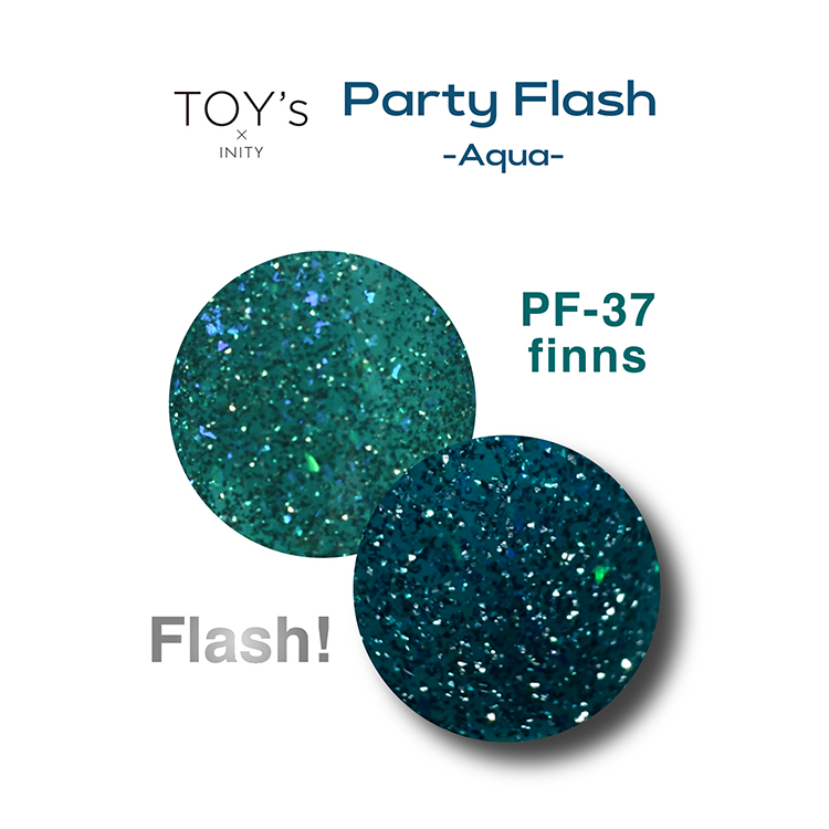 TOY’s × INITY パーティーフラッシュ アクア T-PF37 フィンズ