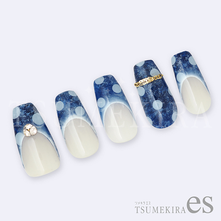 TSUMEKIRA ES-DOT-008 es シアードット 白
