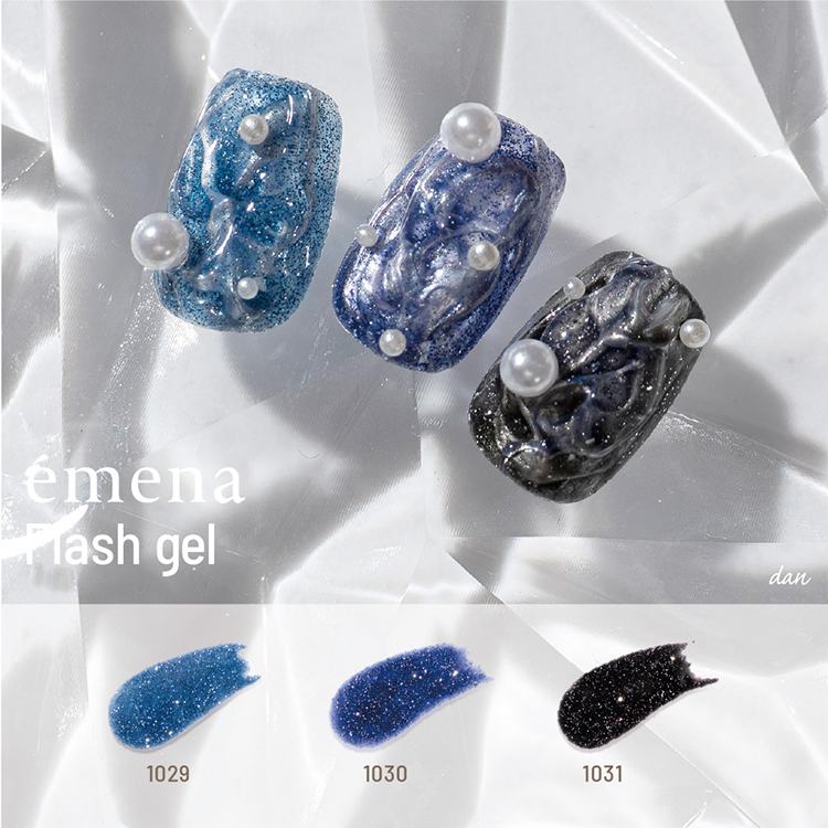 emena フラッシュジェル 3色セット 1029-1031