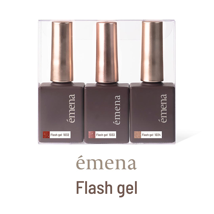 emena フラッシュジェル 3色セット 1032‐1034