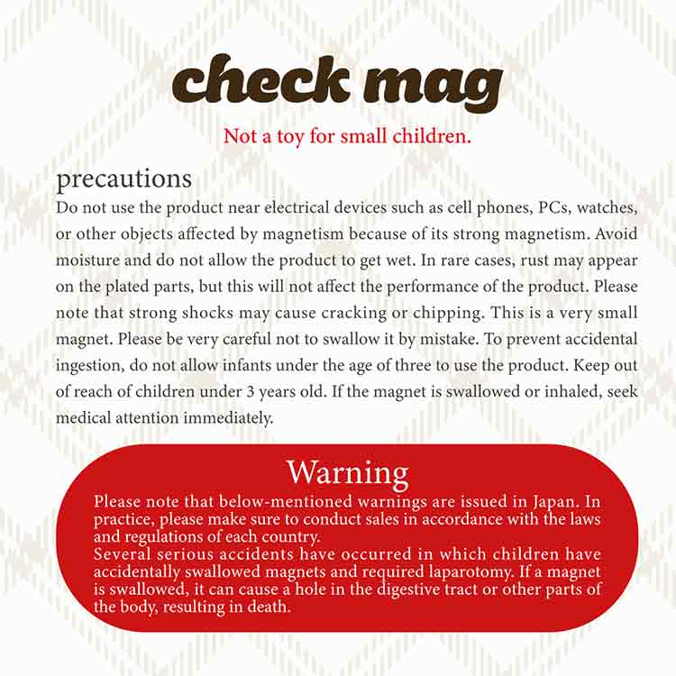 TOY’s × INITY チェックマグ