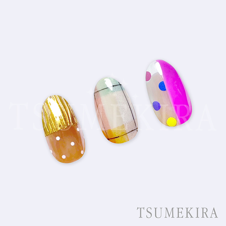 TSUMEKIRA SP-PLS-103 ツメキラ プレインシート フレンチ用ガイドシール ストレート