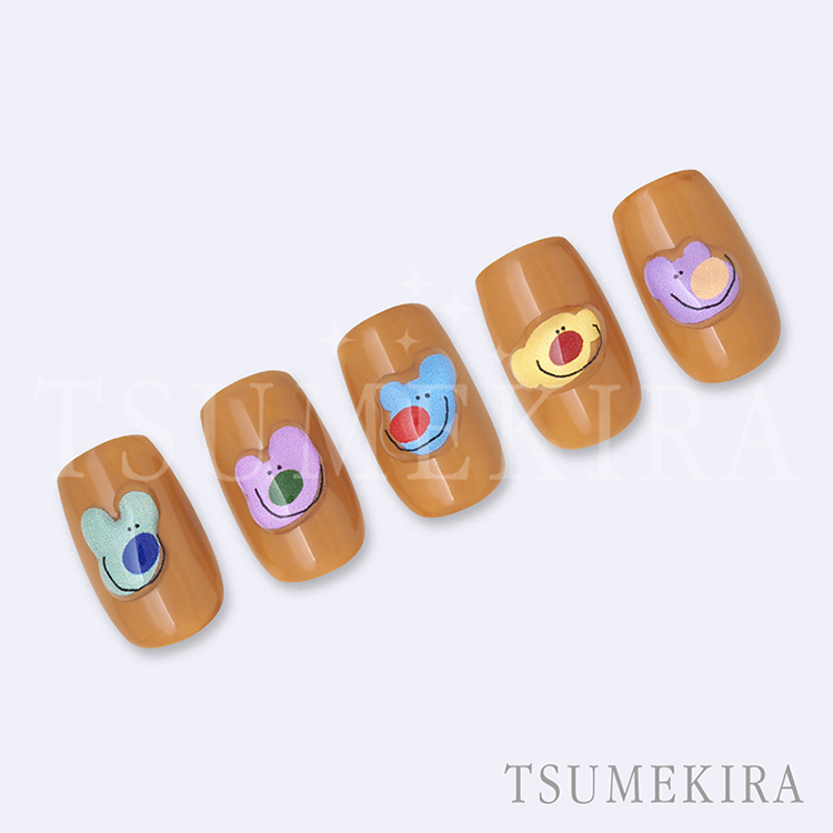 TSUMEKIRA NN-MMN-001 momonailプロデュース Good Friends カラフル