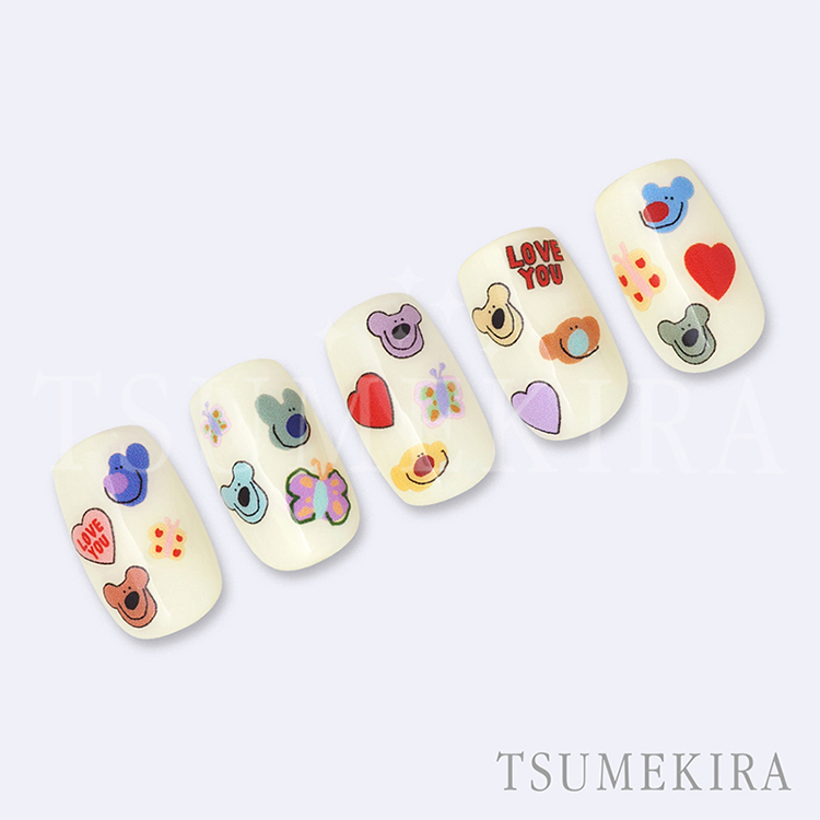 TSUMEKIRA NN-MMN-001 momonailプロデュース Good Friends カラフル