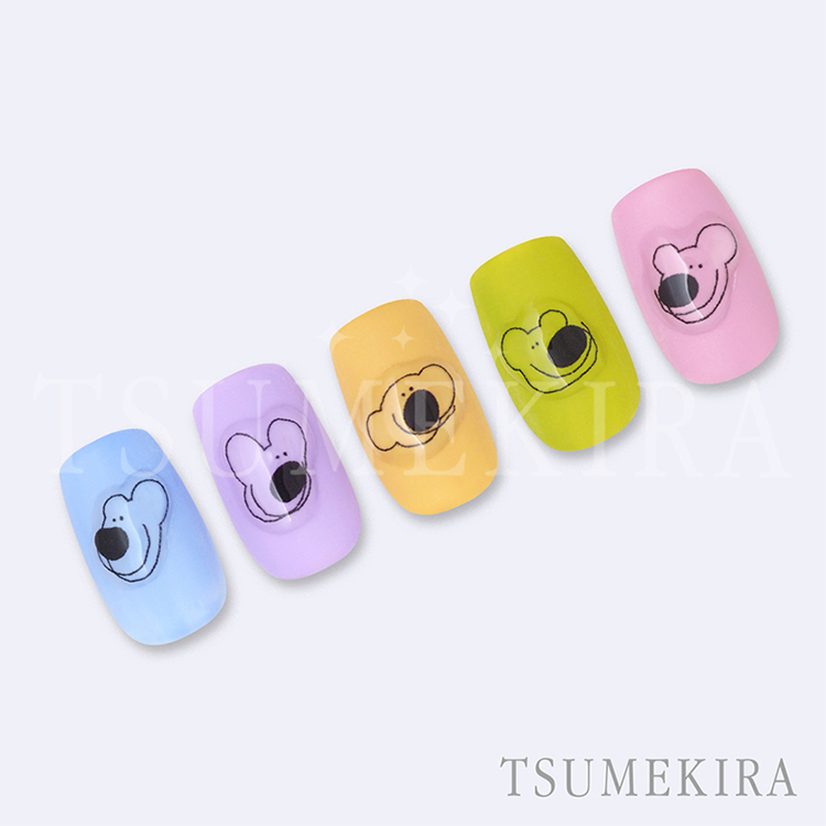 TSUMEKIRA NN-MMN-002 momonailプロデュース Good Friends モノトーン