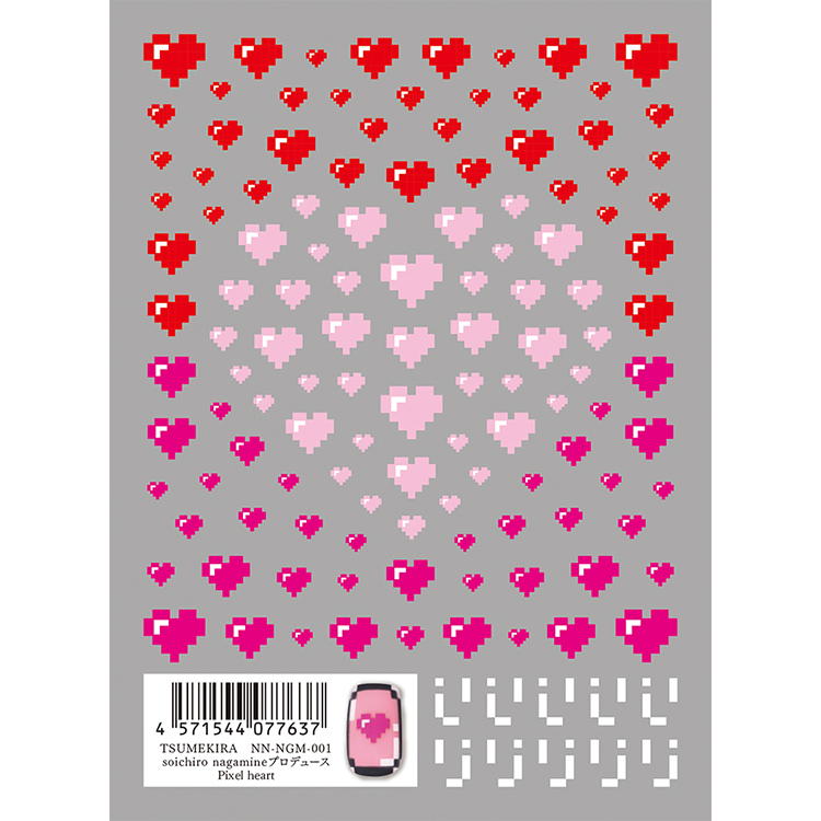 TSUMEKIRA NN-NGM-001 soichiro nagamineプロデュース Pixel heart