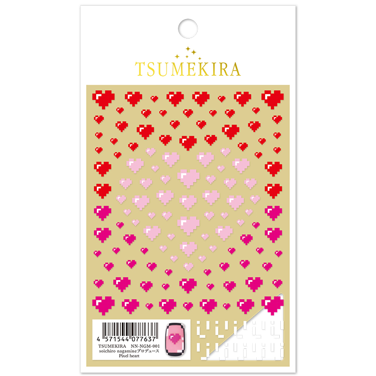 TSUMEKIRA NN-NGM-001 soichiro nagamineプロデュース Pixel heart