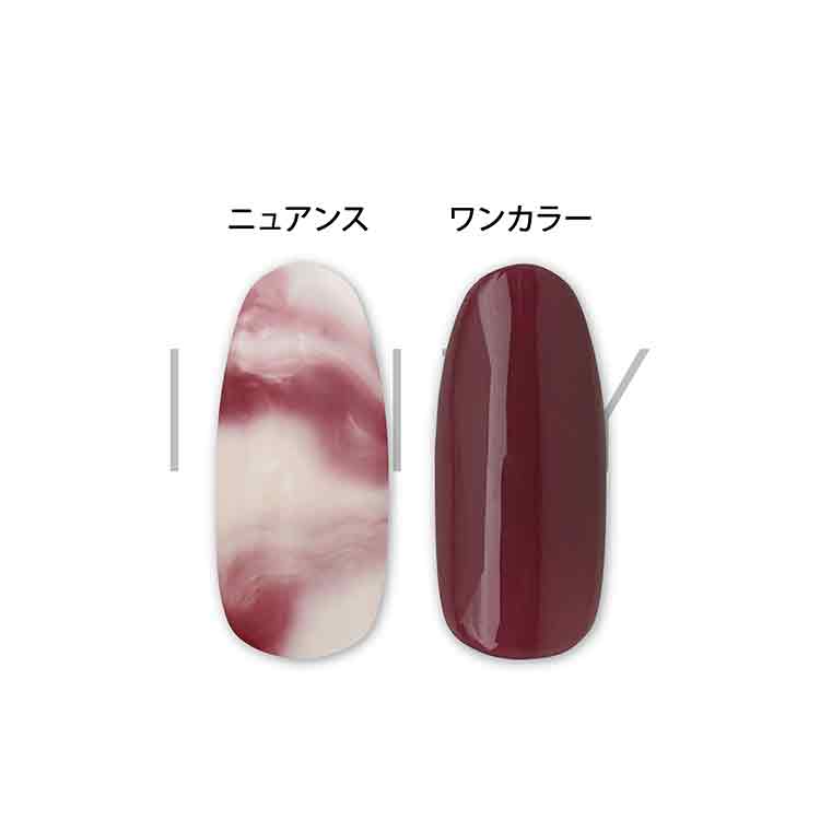 INITY ハイエンドカラー NU-10S ニュアンスボルドー (ニュアンスコレクション)