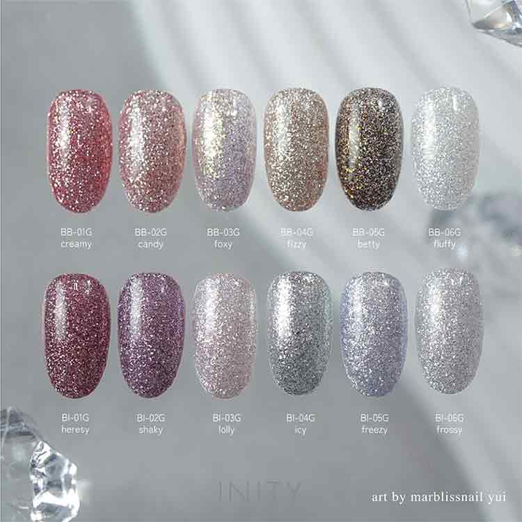 INITY バブリーアイスコレクション 6色セット