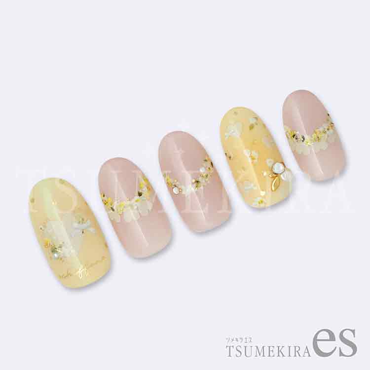 TSUMEKIRA ES-CHT-008 es カラーハート BEIGE(ベージュ)