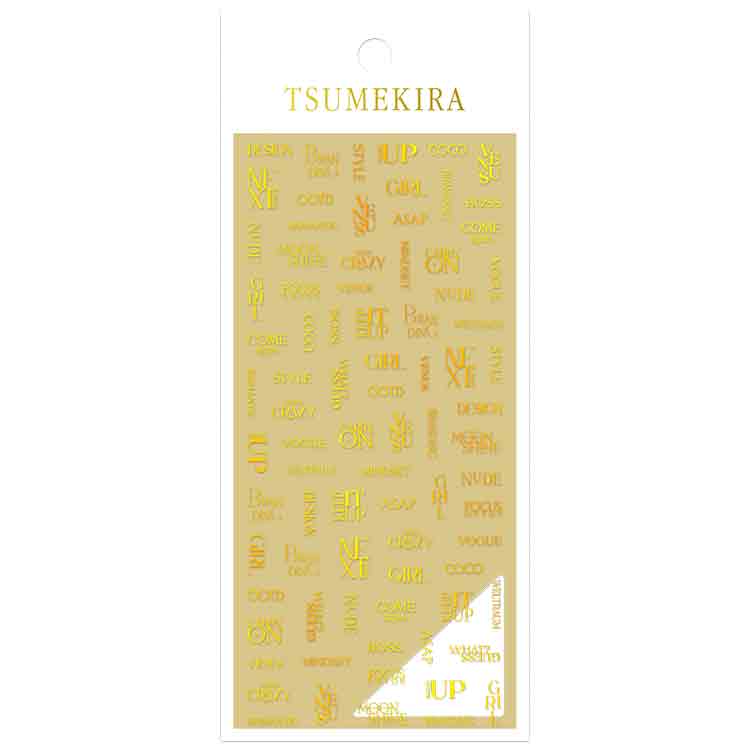 TSUMEKIRA SG-NYM-017 MAYAプロデュース minimoji ゴールド（ジェル専用）
