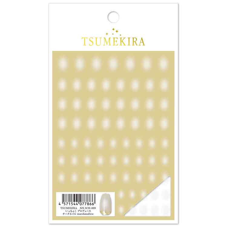 TSUMEKIRA NN-ICH-009 いっちょこプロデュース チークネイル marshmallow
