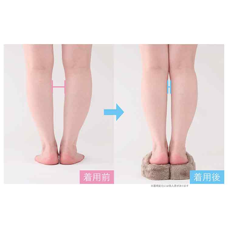 SpaLuce フットケア スリッパ グレージュ S-M