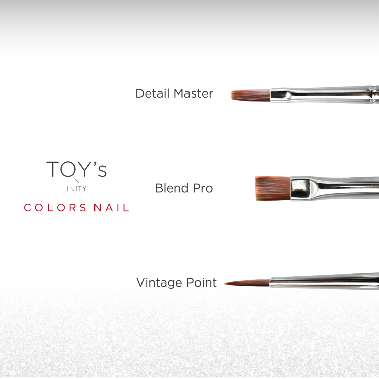 TOY’s × INITY TOY’s Brush COLORS NAIL ヴィンテージポイント
