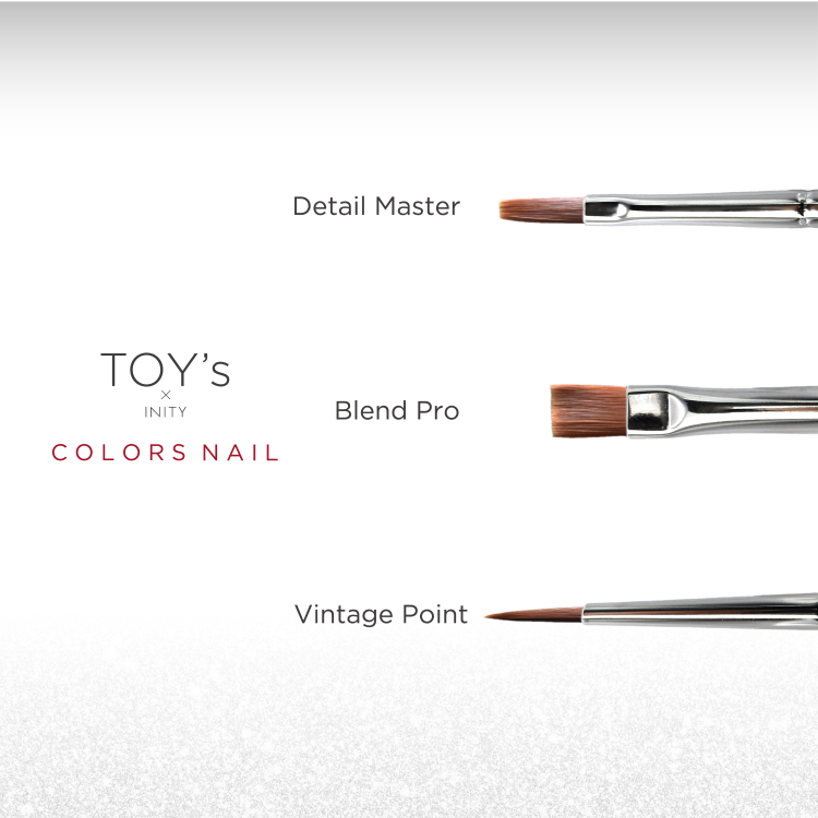TOY’s × INITY TOY’s Brush COLORS NAIL ブレンドプロ