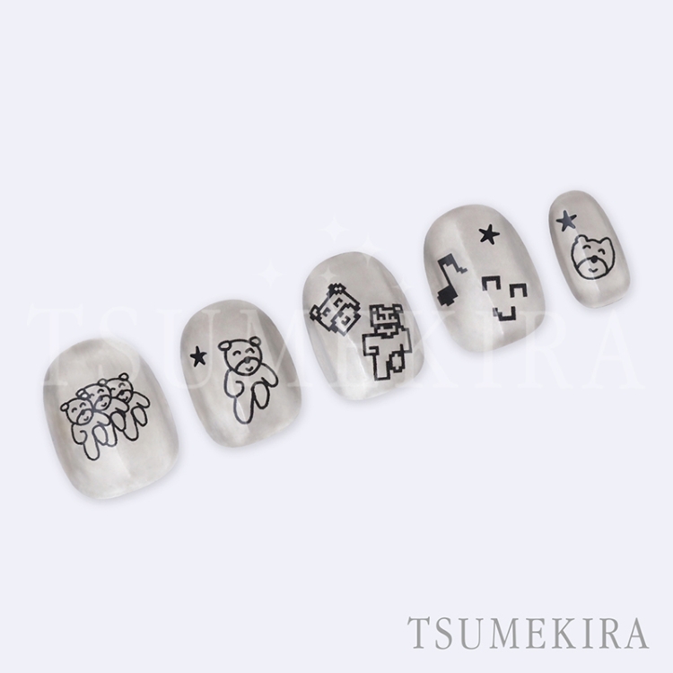 TSUMEKIRA NN-AYM-001 ayameプロデュース qqq くま ドット絵