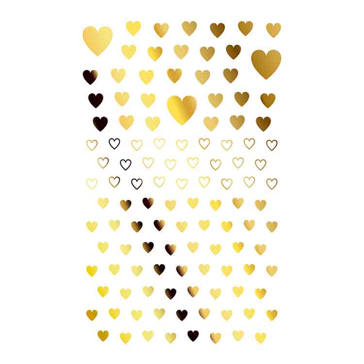 TSUMEKIRA ES-CHT-009 esカラーハート GOLD(ゴールド)(ジェル専用)