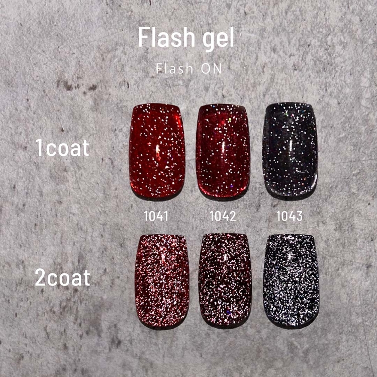 emena フラッシュジェル 3色セット 1041-1043