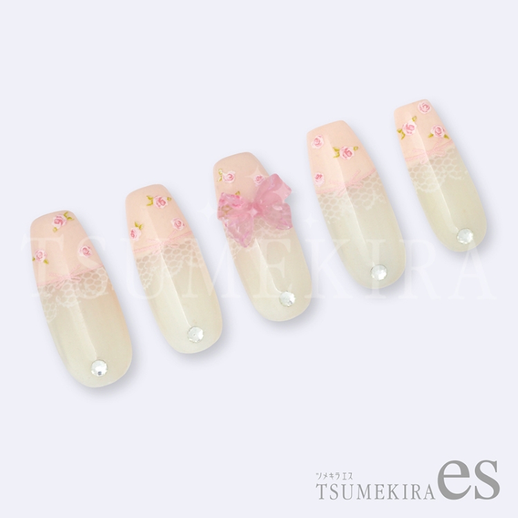 TSUMEKIRA ES-SFL-002 es 小花　ピンク