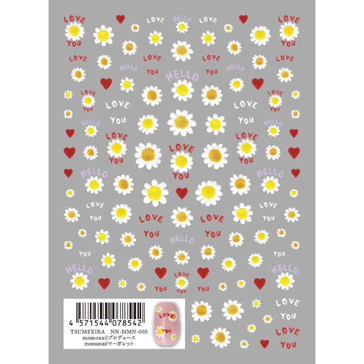 TSUMEKIRA NN-MMN-003 momonail プロデュース momonailマーガレット