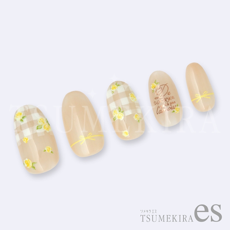 TSUMEKIRA ES-SFL-005 es 小花　イエロー