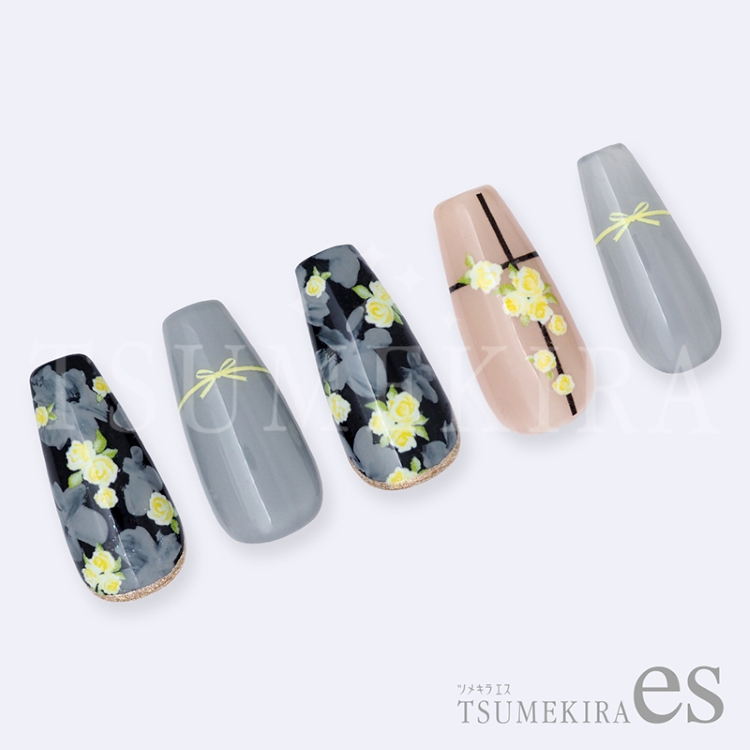 TSUMEKIRA ES-SFL-005 es 小花　イエロー