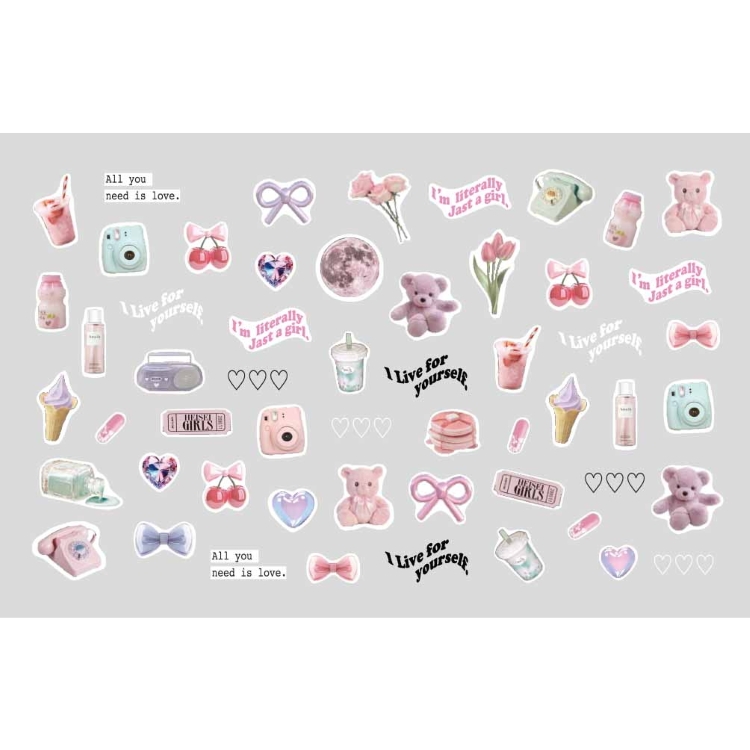 Amaily No.3-45 夢かわステッカー